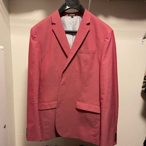 Mens Red blazer from Express